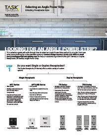 Angle Power Strip Selection Guide