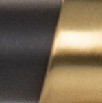 Top Knobs Flat Black and Honey Bronze finish sample