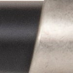 Top Knobs Flat Black and Pewter Antique finish sample