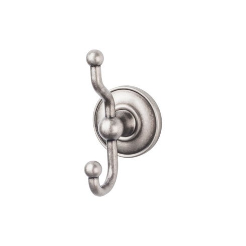 Edwardian Bath Double Hook Plain Backplate