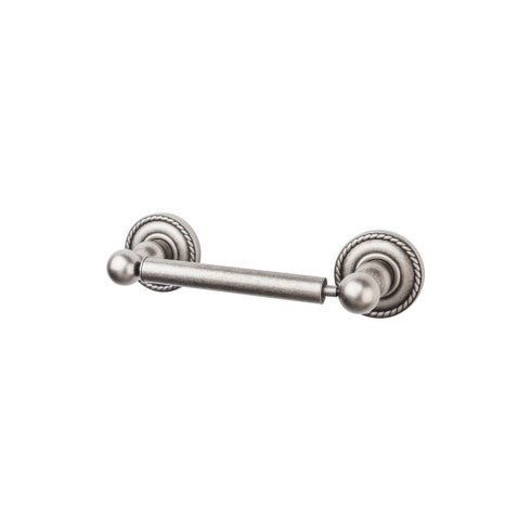 Edwardian Bath Tissue Holder Rope Backplate