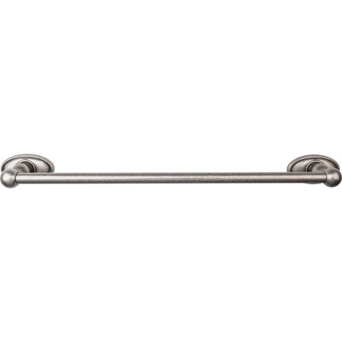 Edwardian Bath Towel Bar Single - Oval Backplate