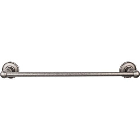 Edwardian Bath Towel Bar Single - Plain Bplate
