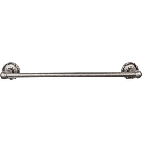 Edwardian Bath Towel Bar Single - Ribbon Bplate