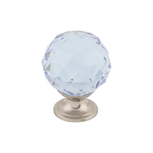 Light Blue Crystal Knob