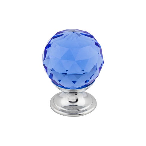 Blue Crystal Knob