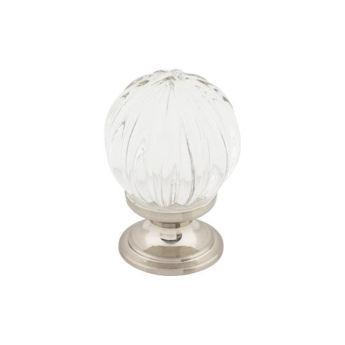 Clear Melon Crystal Knob