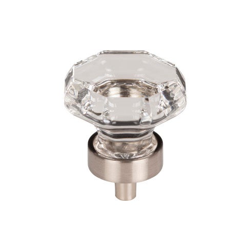 Clear Octagon Crystal Knob
